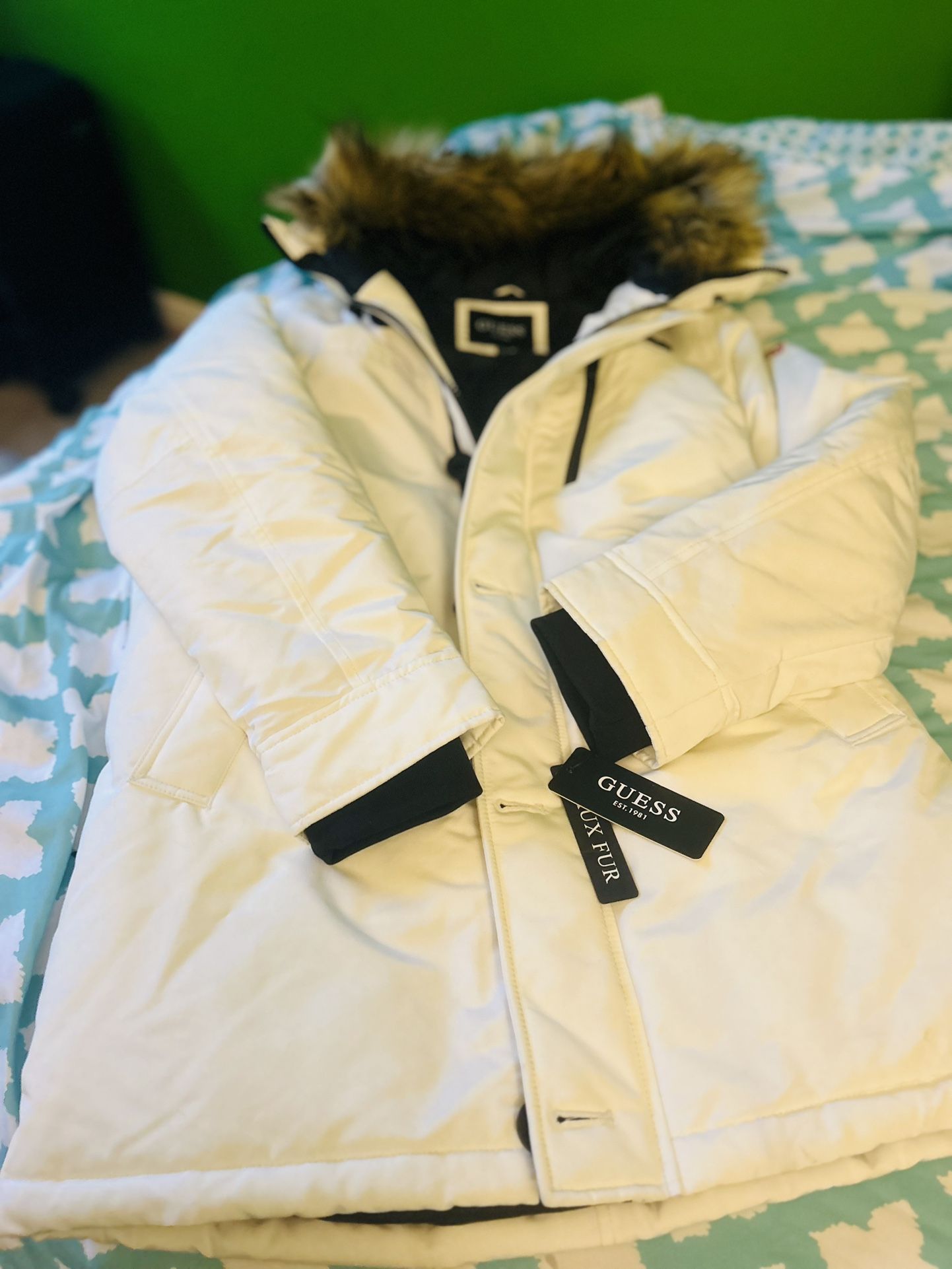 Men’s Guess Parka Coat