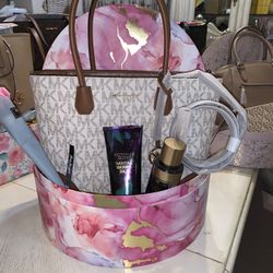 Michael Kors Bag  With Victoria Secret Set 