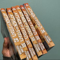 Attack On Titan 29-34