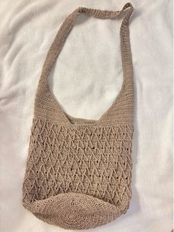 Slouchy Woven Bag