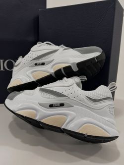 Dior Low-Top Sneakers White and Grey