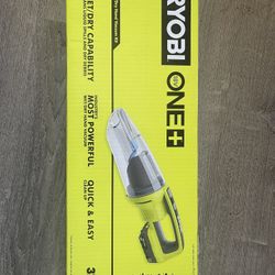 ONE+ 18V Cordless Wet/Dry Hand Vacuum Kit with 2.0 Ah Battery and Charger