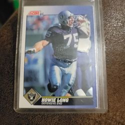 Raider Howie Long Cards