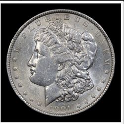 1901  Morgan Dollar