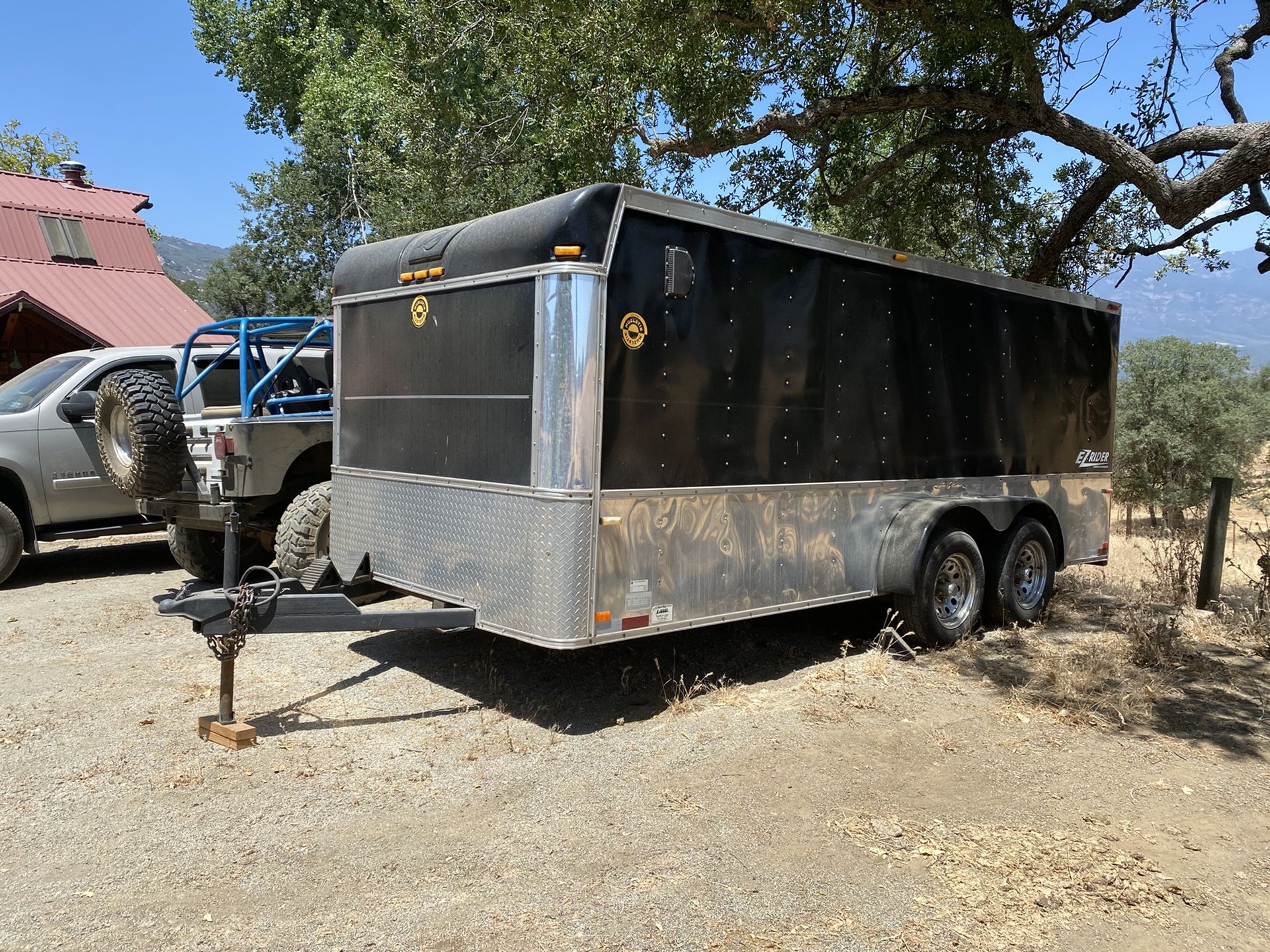 2008 enclosed trailer cargo double axle by homestead