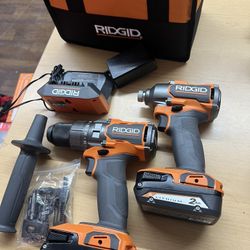 Ridgid Brushless Drill Set 