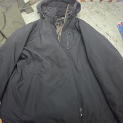 Women's Lined Winter Coat w/ Hood 3X