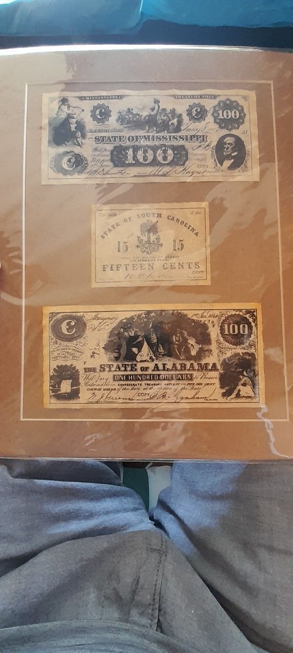 Confederate Bills