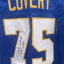 Jim Covert Jersey Signed Pittsburgh Panthers 