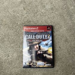 Retro Video Game Special Edition Call of Duty 2 Big Red One