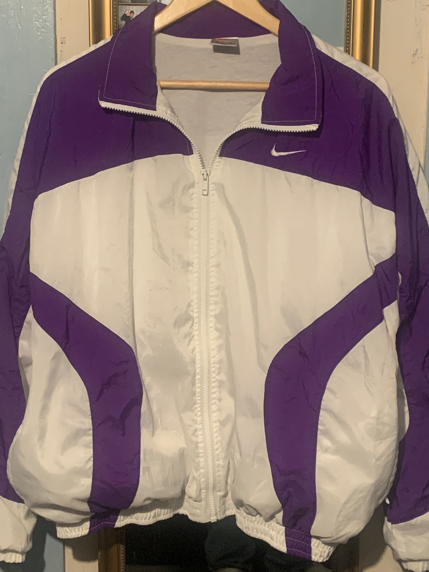 Old Vintage Athletes Nike Fleece Jacket