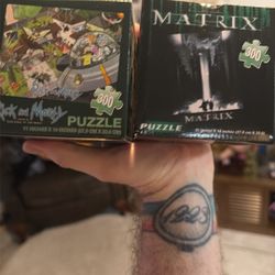 Rick And Morty Puzzle And The Matrix