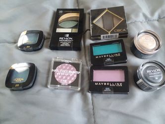 L'oreal Maybelline Circa Revlon eye shadow bundle of 9