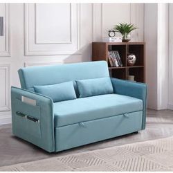 Brand New Sofa Bed | Blue/Grey