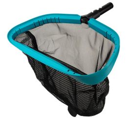 17" Wide Pool Net, Professional Swimming Pool Leaf Skimmer Nets for Cleaning Double-Layer Deep Big Bag Net Easy Scoop Edge, Debris Pickup (Pole Not In