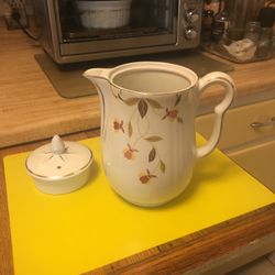 Vintage HALL Ceramic Coffee Tea Pot Read Description 