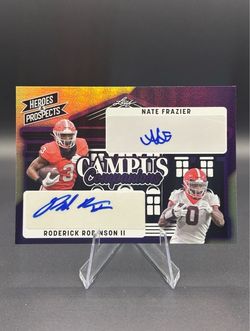 2024 Leaf Heroes & Prospects Frazier & Robinson II Campus Comp Dual Auto #CC-62