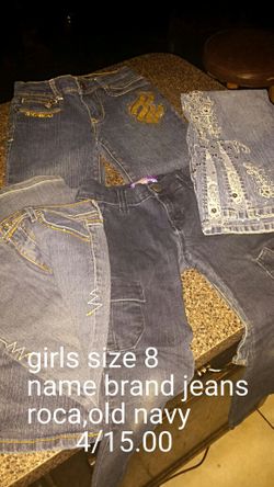 Girls size 8 Name Brand Jeans