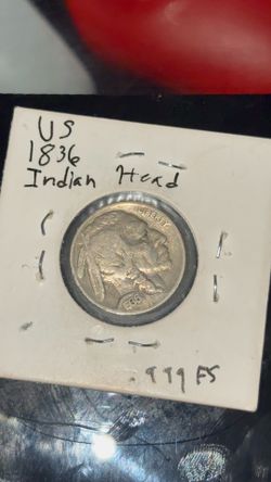 1936 Indian head coin
