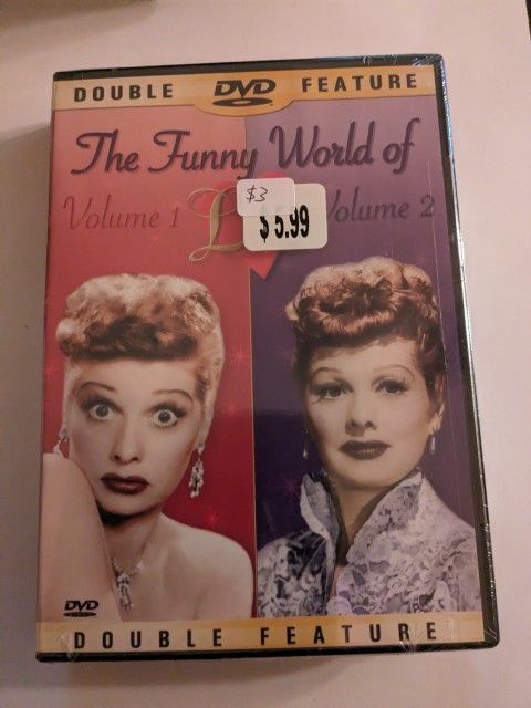 Lucille Ball Two Volume Comedy DVDs Unopened