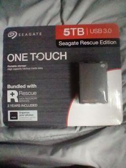 New Sealed Segate 5 TB