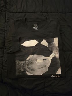 Diamond Supply Co. Black Long Sleeve Graphic T-Shirt L