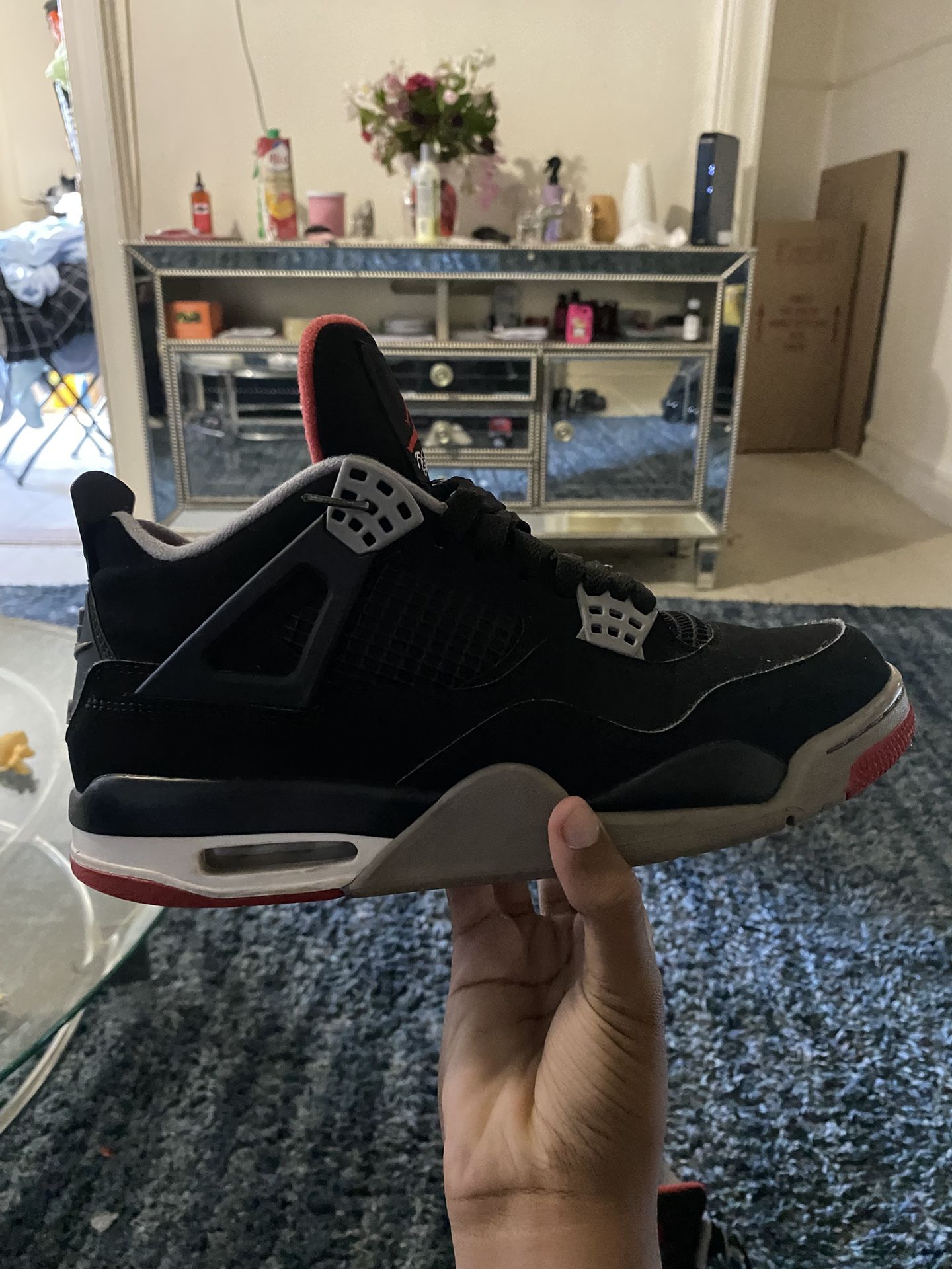 Jordan 4 Og Bred Sz 9.5