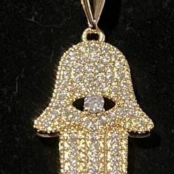 Hamsa 🪬 14 K Gold Plated Necklace 