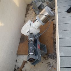 3/4 HP Motor Gear box, cable drive