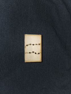 Gold Clover Bracelet 14 karat Gold & 20 Emerald Black 