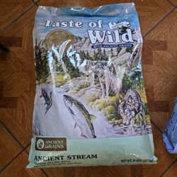 Taste of the Wild ancient stream 28lbs