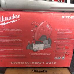 Milwaukee Metal Cutter Chop Saw Brand New Model 617-20