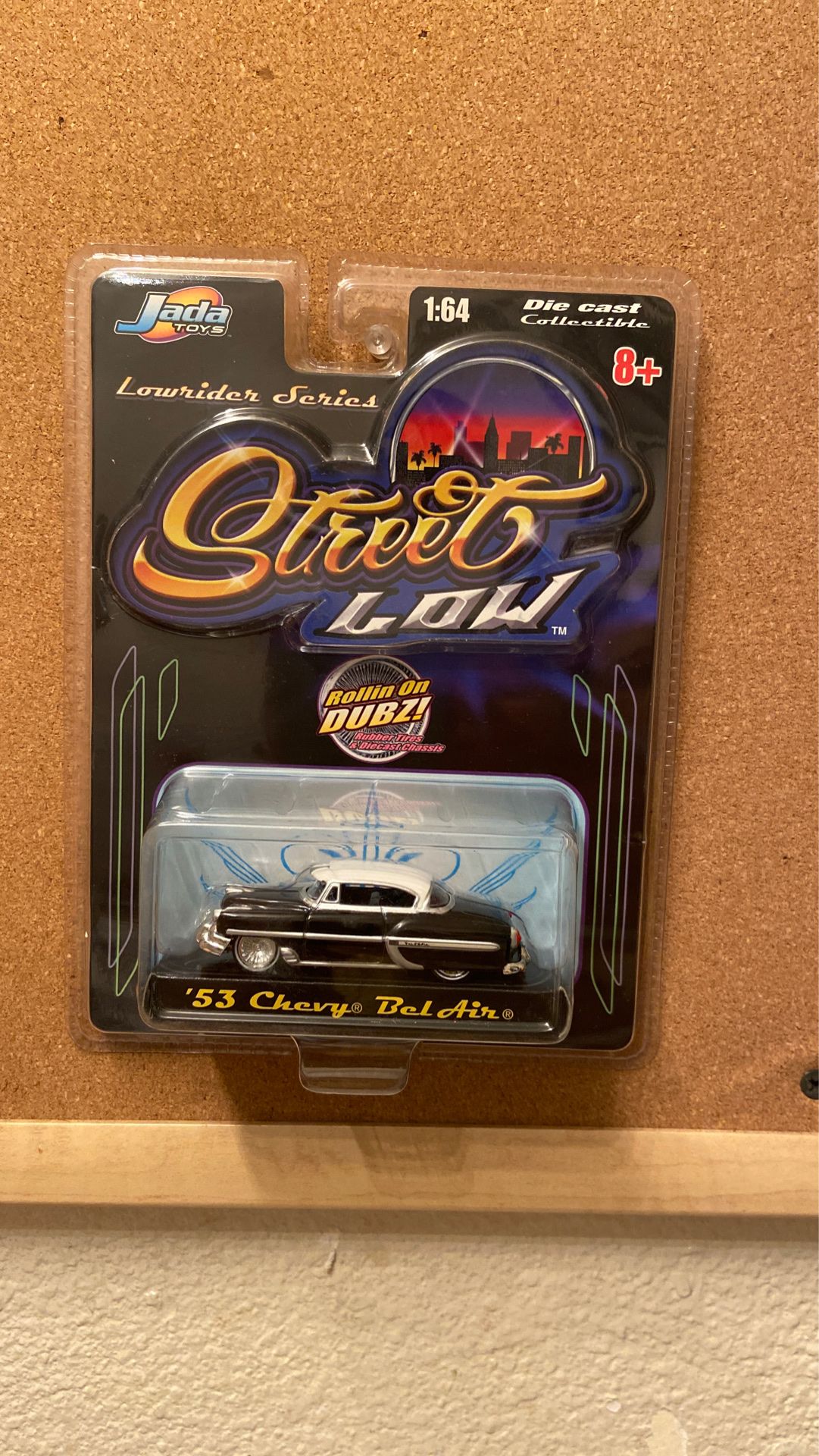 53 Chevy Bel Air Street low 1:64 scale die cast