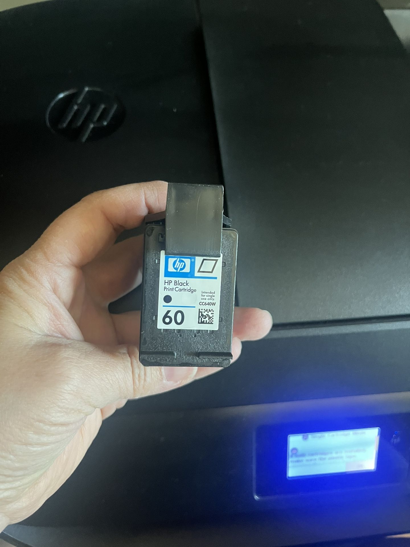HP Black Ink Cartridge 60