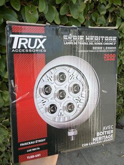 Pair Of Trux Accessories Chrome Spot Lights
