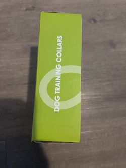 Dog training collar