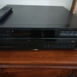  Disc Player By SONY With Many Discs