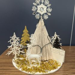 Festive Forest Light Up Christmas Tree