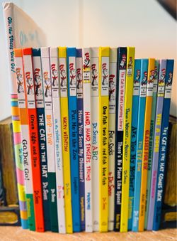 Lot of 21 Dr. Seuss Children Beginner / Bright & Early / Learning Library Books