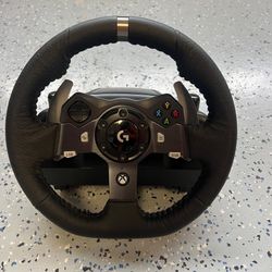 Used Logitech G920 Wheel and Shifter Bundle for Xbox
