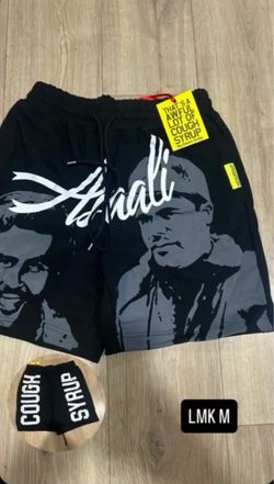 Cough Syrup Graphic Shorts Size Medium