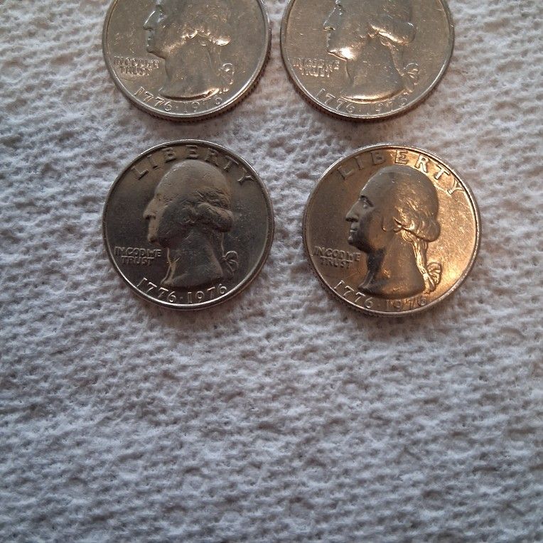 8 Bicentennial 1(contact info removed) Quarters No Mint Mark