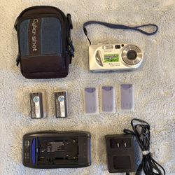 Sony Cyber-Shot Camera w/ Accessories