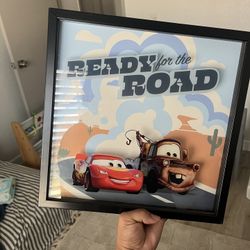 Cars Pixar Wall Art 