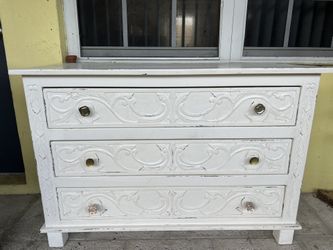 White Dresser