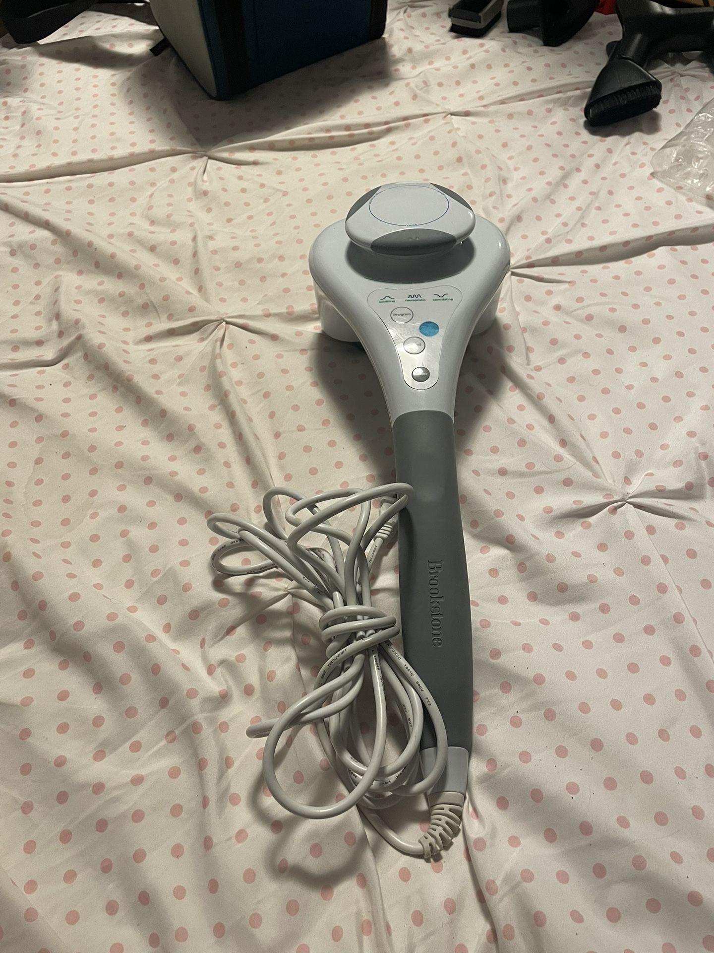 Brookstone Thera Spa Professional 15 Speed Full Body Percussion Massager.