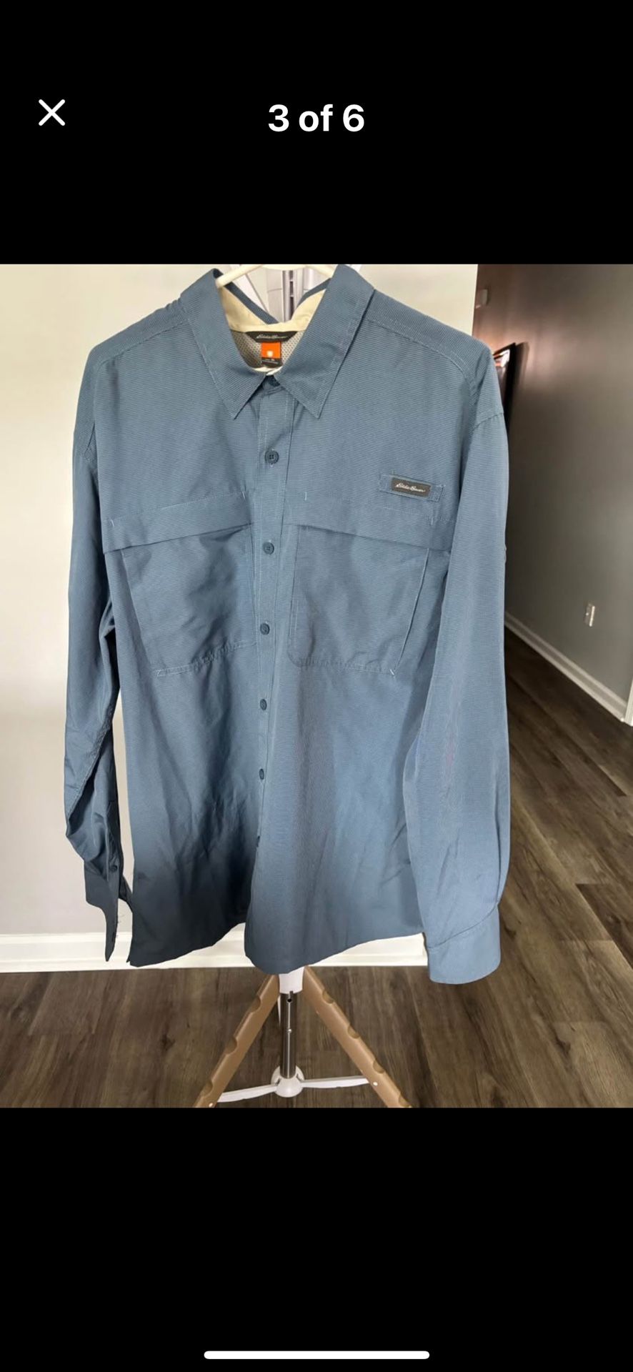 2 Men’s Size XL Shirts WAS $10 Each or 2 For $18; NOW $6 Each or 2 for $10.
