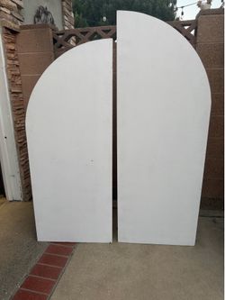 5ft and 4 ft white backdrop