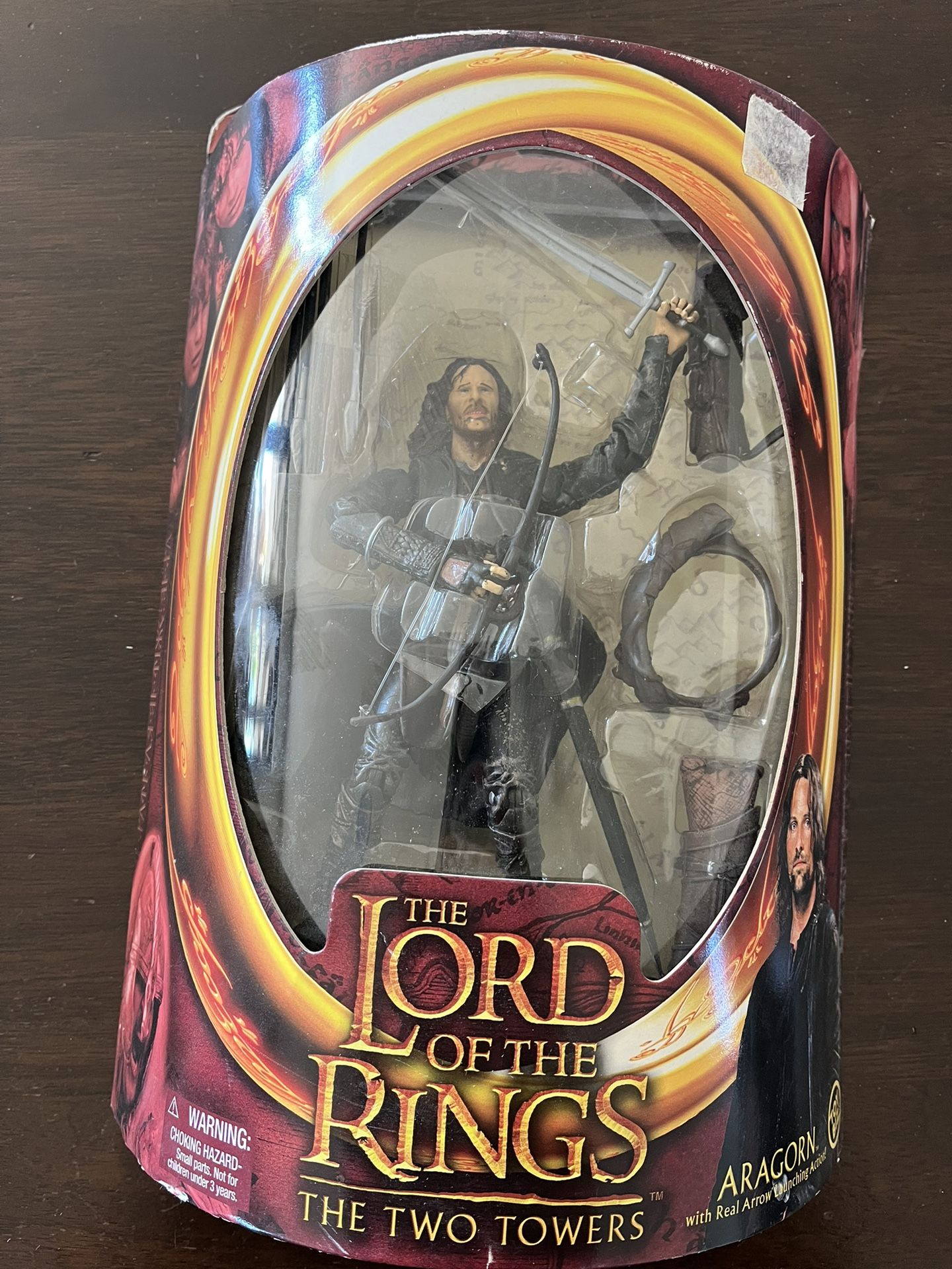 Marvel Toys Lord Of The Rings The Two Towers Aragorn 2003 Action Figure 