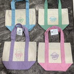 Trader Joe’s Mini Pastel Tote Bag
